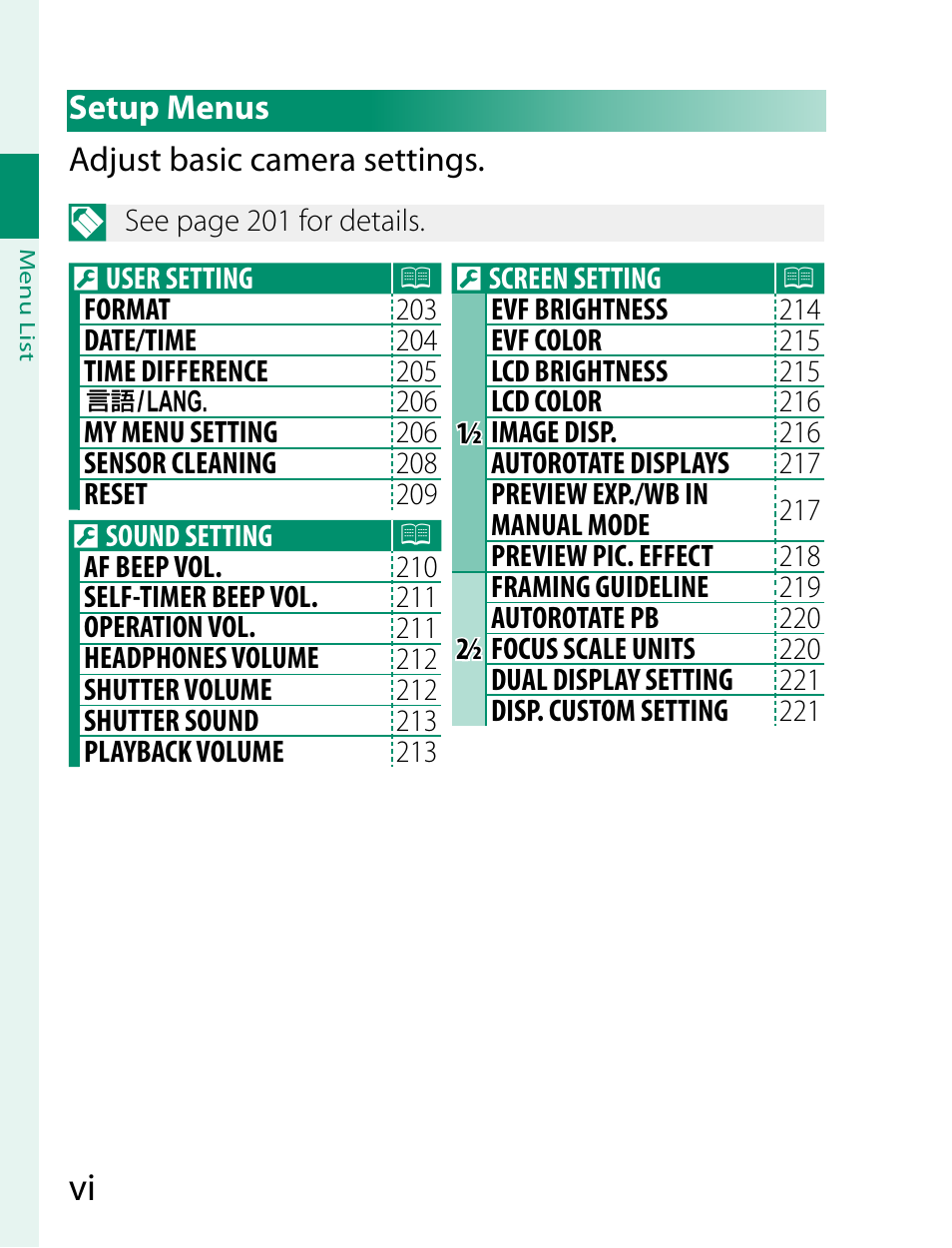 FujiFilm X-T2 User Manual | Page 6 / 368