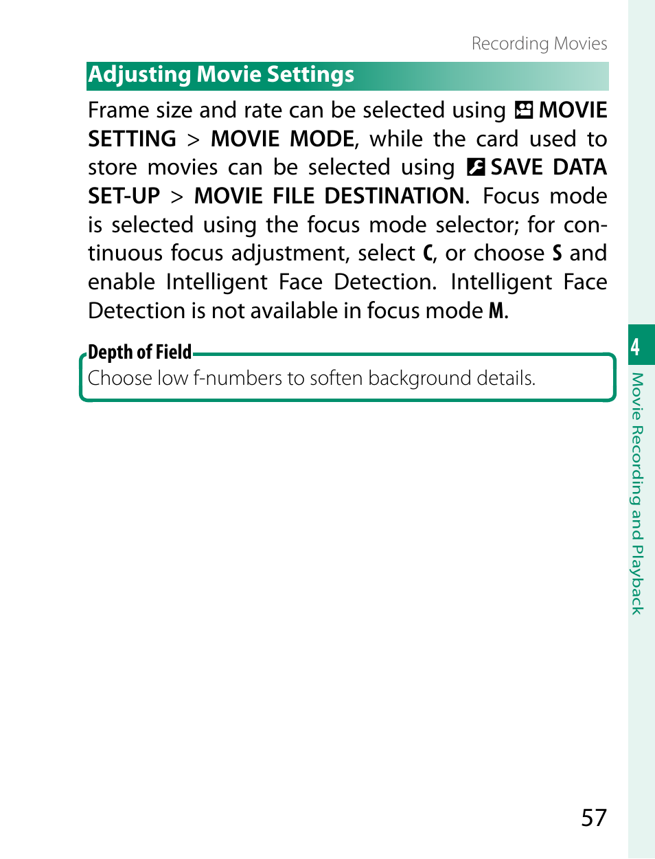 FujiFilm X-T2 User Manual | Page 79 / 368