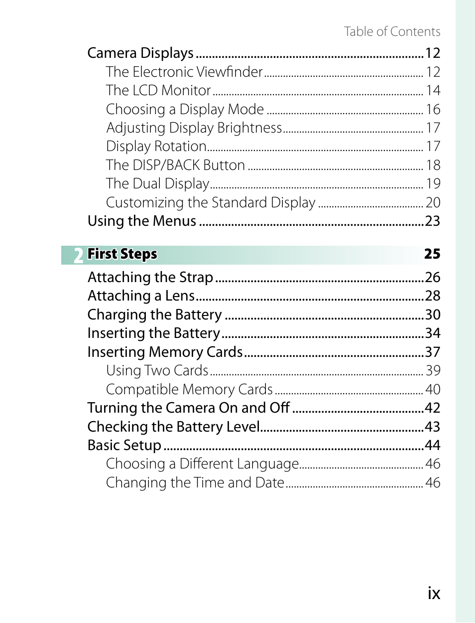 FujiFilm X-T2 User Manual | Page 9 / 368