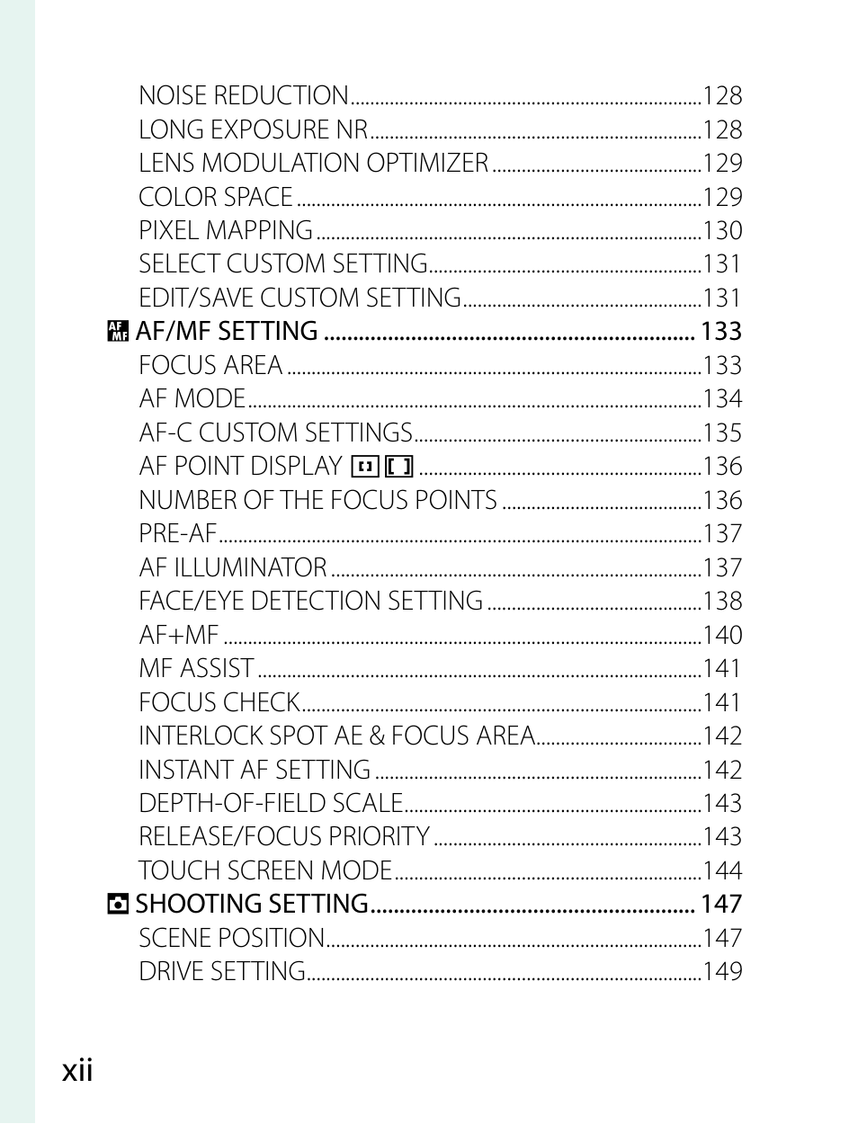 FujiFilm X-T20 User Manual | Page 12 / 356