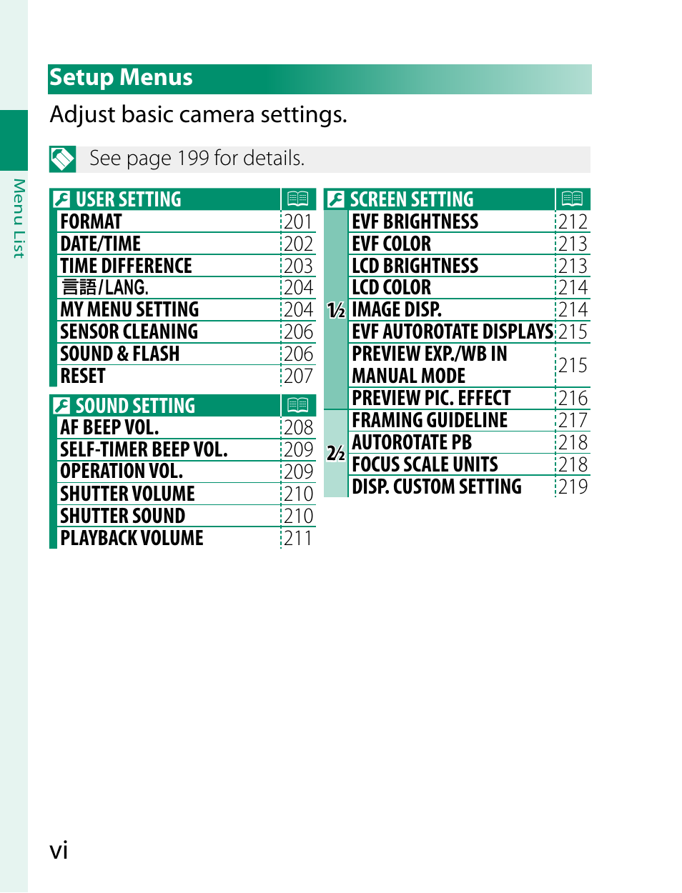 FujiFilm X-T20 User Manual | Page 6 / 356