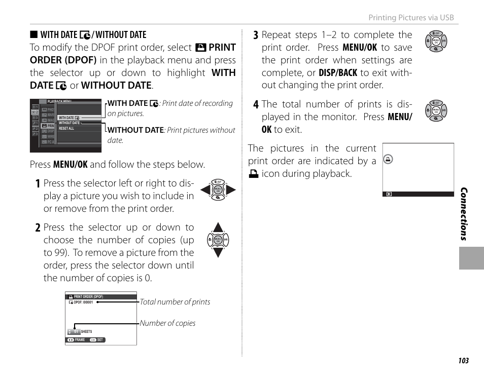 Press menu/ok and follow the steps below | FujiFilm X-M1 User Manual | Page 119 / 148