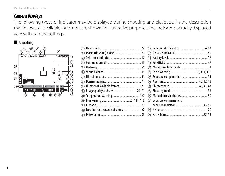 FujiFilm X-M1 User Manual | Page 22 / 148