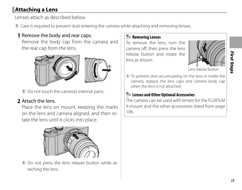 FujiFilm X-M1 User Manual | Page 27 / 148