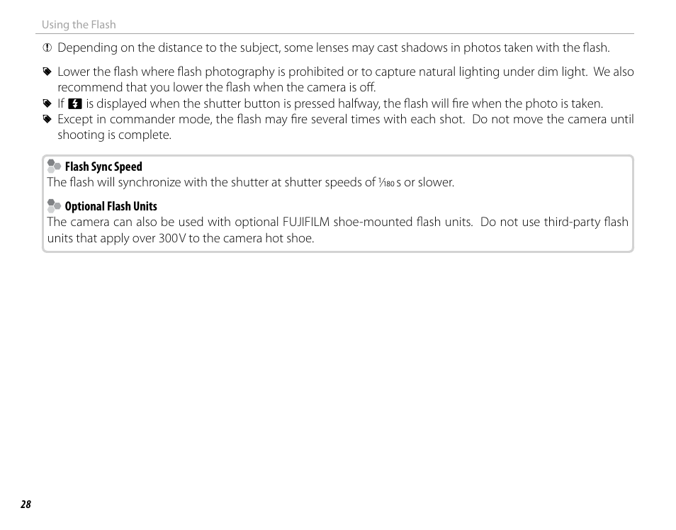 FujiFilm X-M1 User Manual | Page 44 / 148