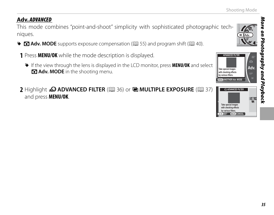 FujiFilm X-M1 User Manual | Page 51 / 148