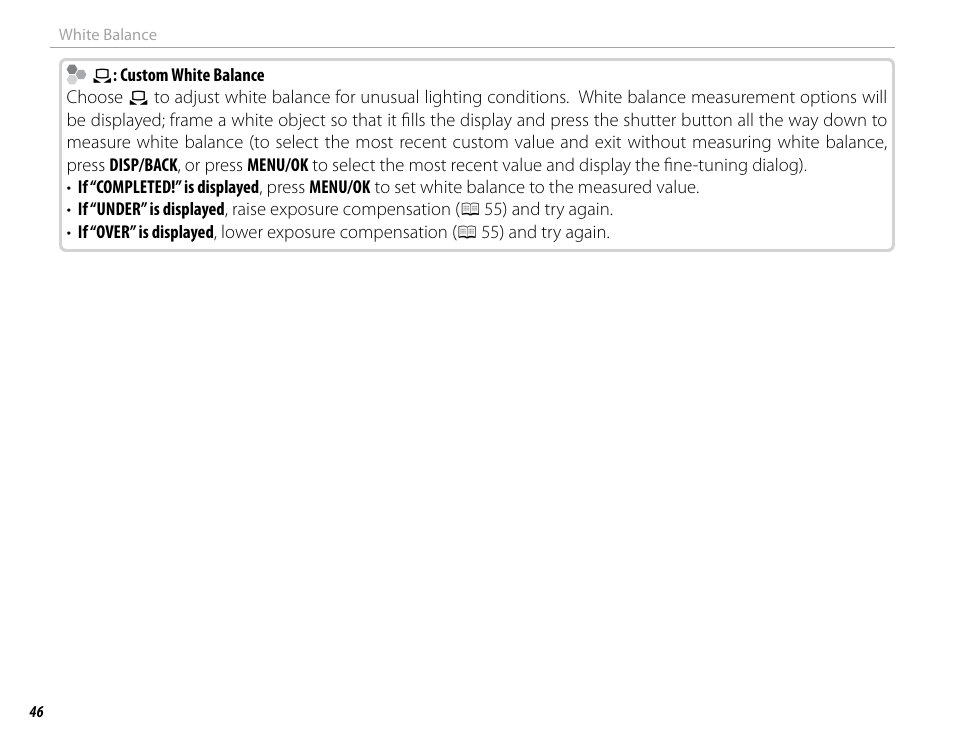 FujiFilm X-M1 User Manual | Page 62 / 148