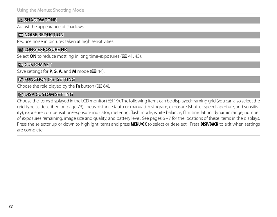 FujiFilm X-M1 User Manual | Page 88 / 148
