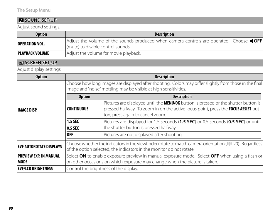 FujiFilm X-T1 User Manual | Page 106 / 152