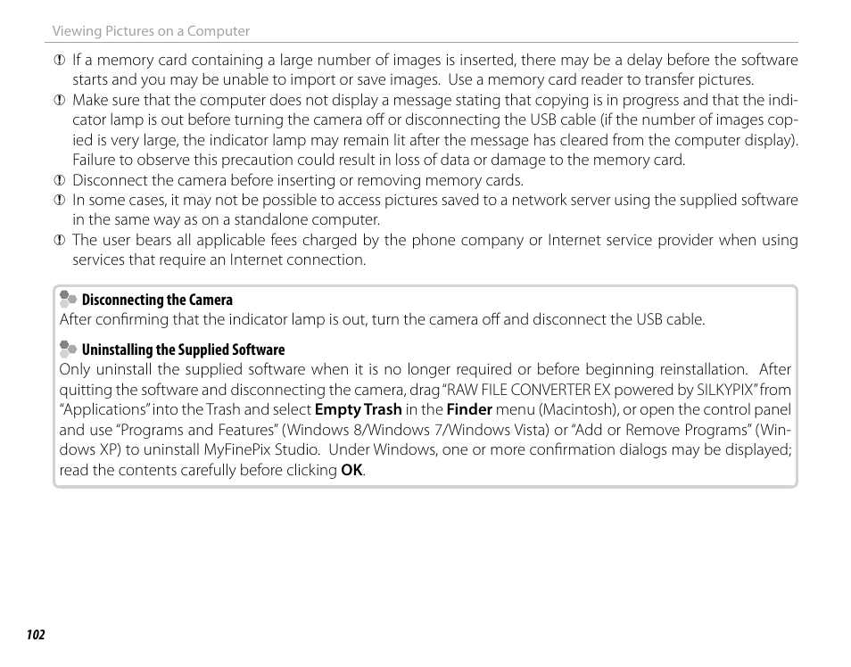 FujiFilm X-T1 User Manual | Page 118 / 152