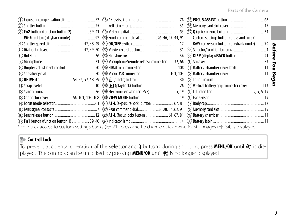 FujiFilm X-T1 User Manual | Page 19 / 152