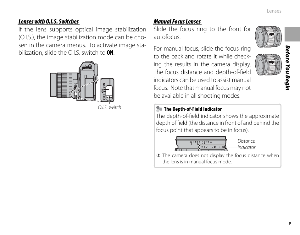 FujiFilm X-T1 User Manual | Page 25 / 152