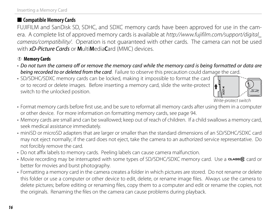 FujiFilm X-T1 User Manual | Page 32 / 152