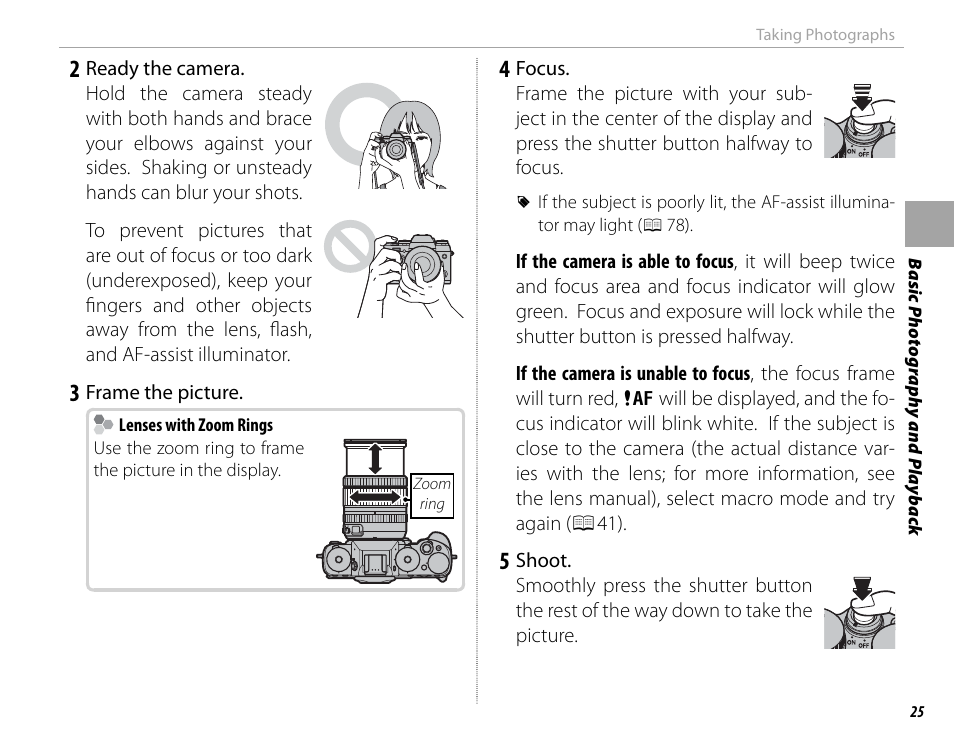 FujiFilm X-T1 User Manual | Page 41 / 152