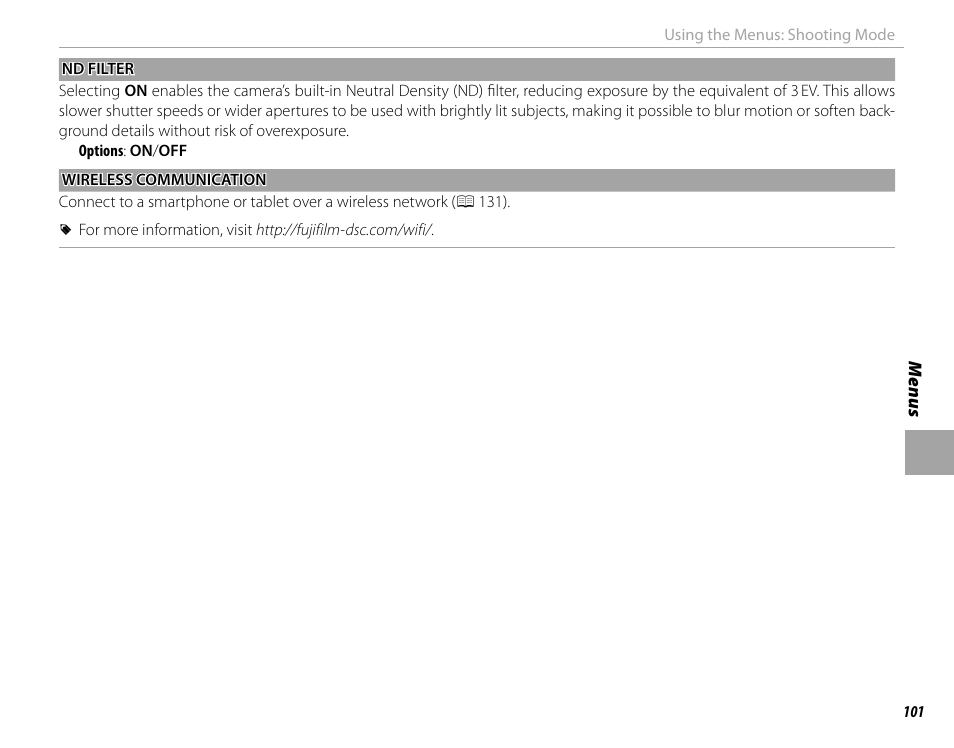 FujiFilm X100F User Manual | Page 117 / 188