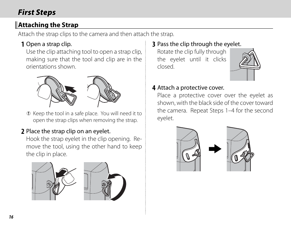 First steps | FujiFilm X100F User Manual | Page 32 / 188