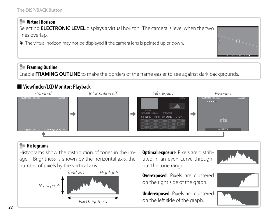 Viewfi nder/lcd monitor: playback | FujiFilm X100F User Manual | Page 48 / 188