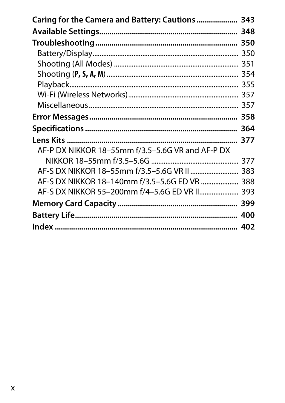 Nikon D5500 User Manual | Page 12 / 436