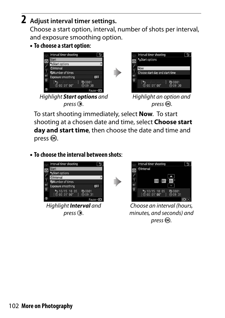 Nikon D5500 User Manual | Page 126 / 436