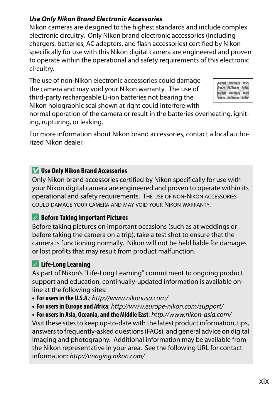 Nikon D5500 User Manual | Page 21 / 436