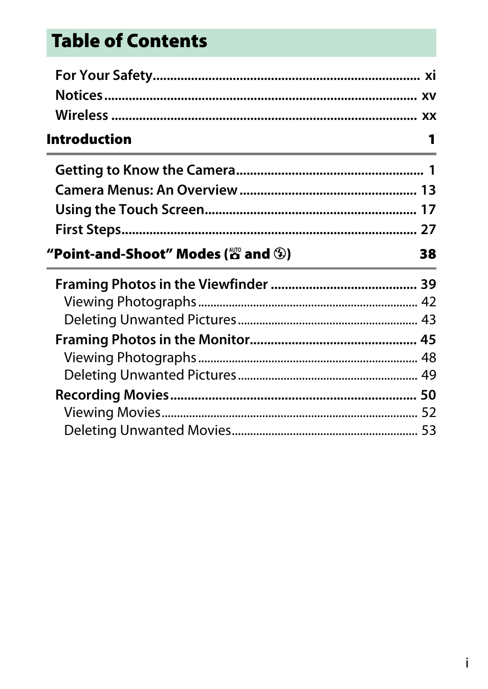 Nikon D5500 User Manual | Page 3 / 436