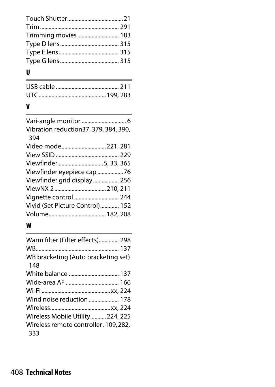 Nikon D5500 User Manual | Page 432 / 436