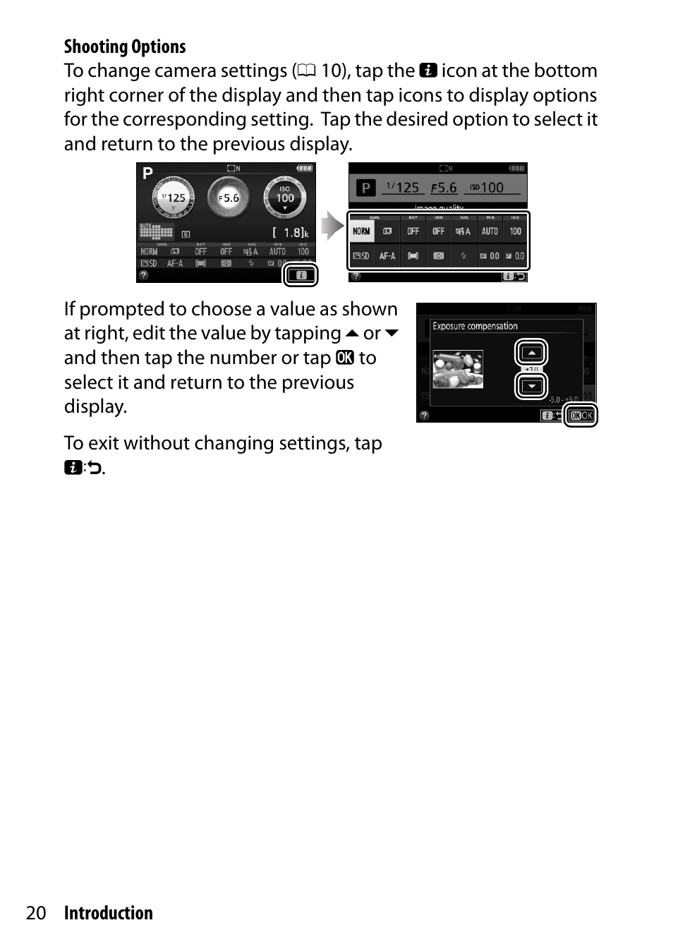 Nikon D5500 User Manual | Page 44 / 436
