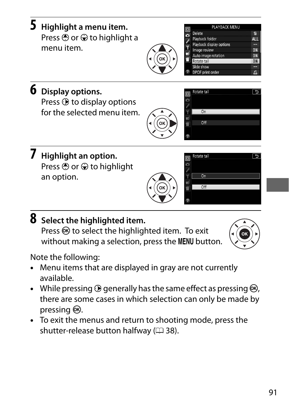 Nikon D5500 User Manual | Page 113 / 156