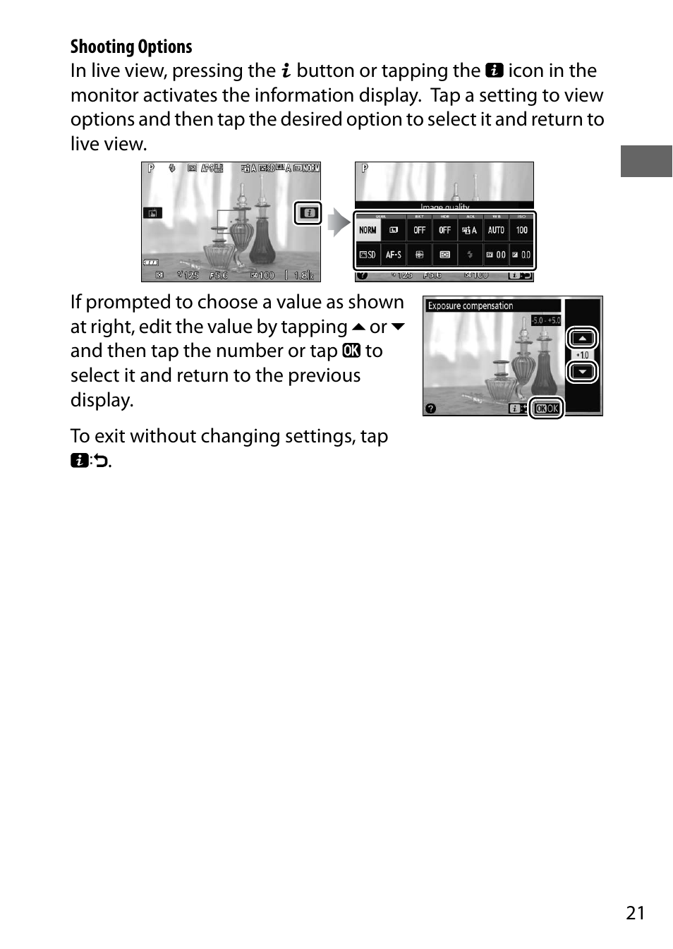 Nikon D5500 User Manual | Page 43 / 156