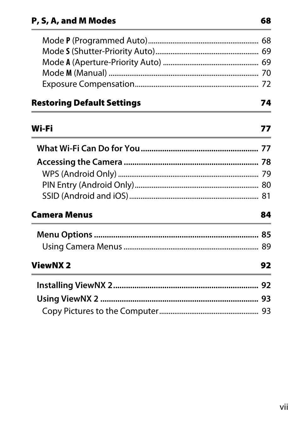 Nikon D5500 User Manual | Page 9 / 156