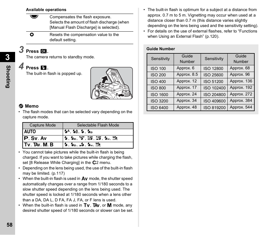 H. (p.58), P.58 | Ricoh Pentax КP User Manual | Page 60 / 148