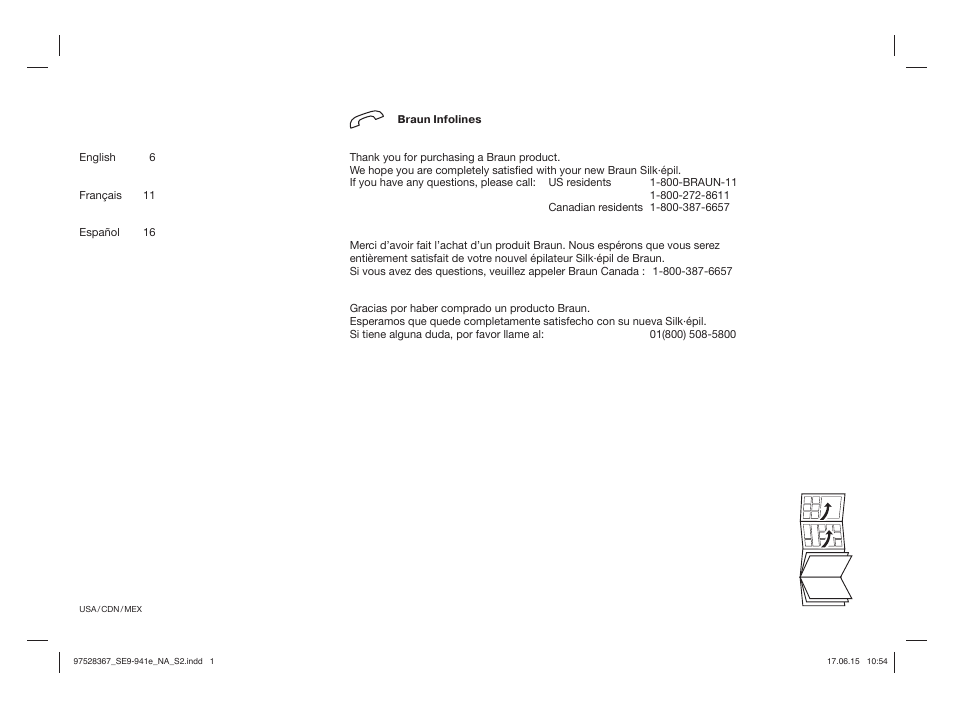 Braun Silk-épil 9 SkinSpa  5377 User Manual | Page 2 / 20