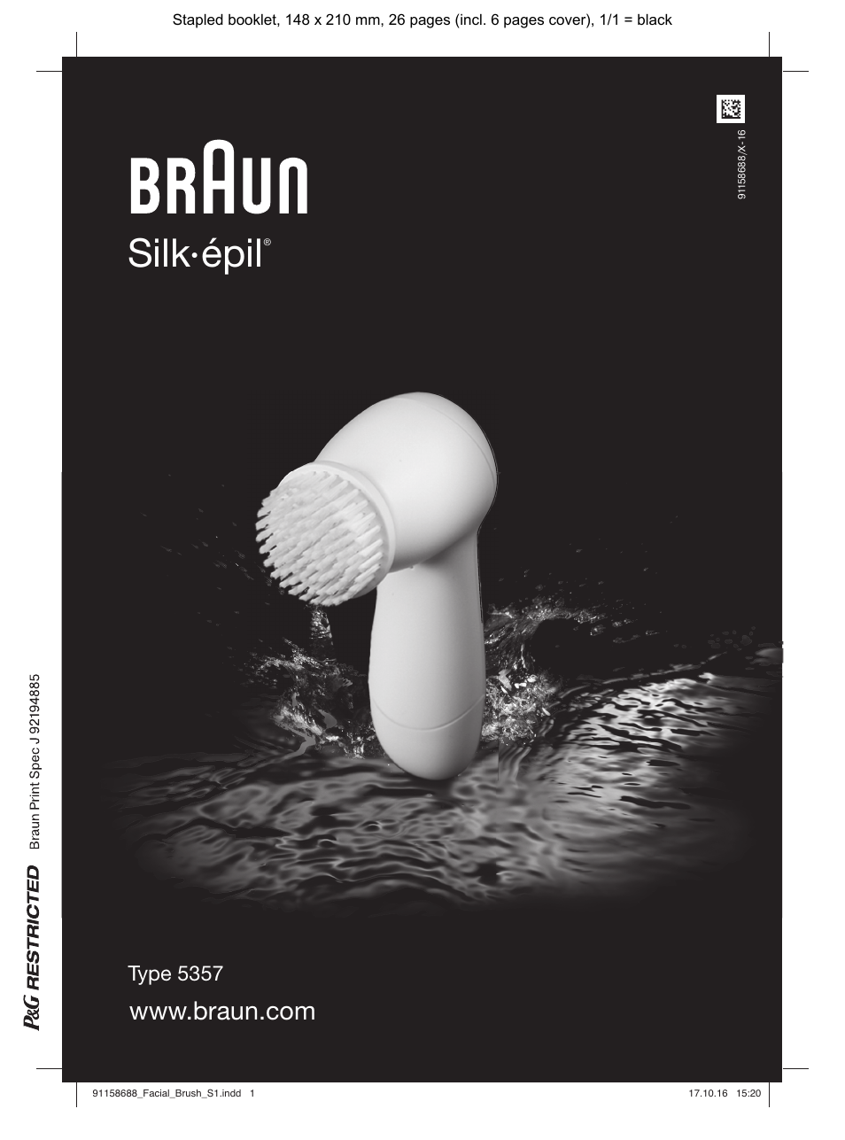 Braun Silk-épil 5357 User Manual | 26 pages