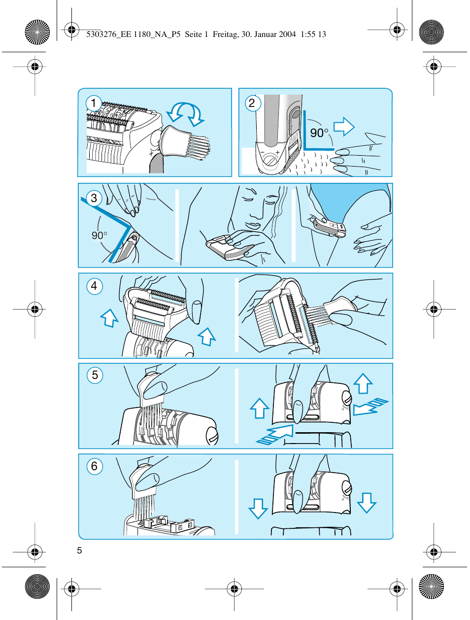 Braun Silk-épil SuperSoft User Manual | Page 5 / 29