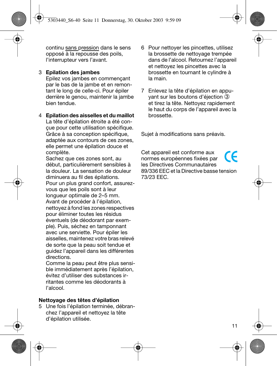 Braun Silk-épil SuperSoft User Manual | Page 10 / 42