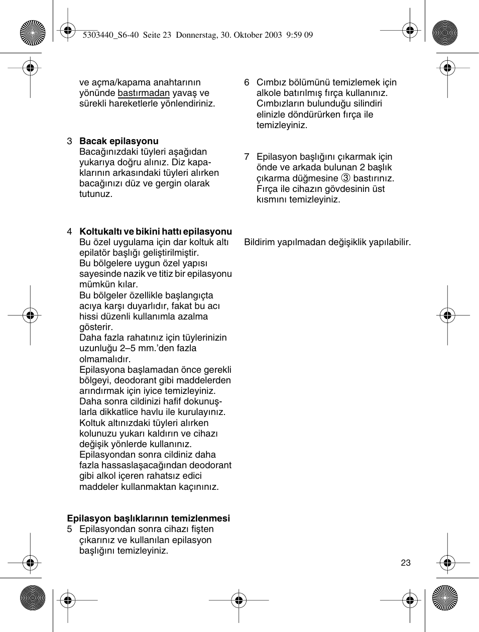 Braun Silk-épil SuperSoft User Manual | Page 22 / 42