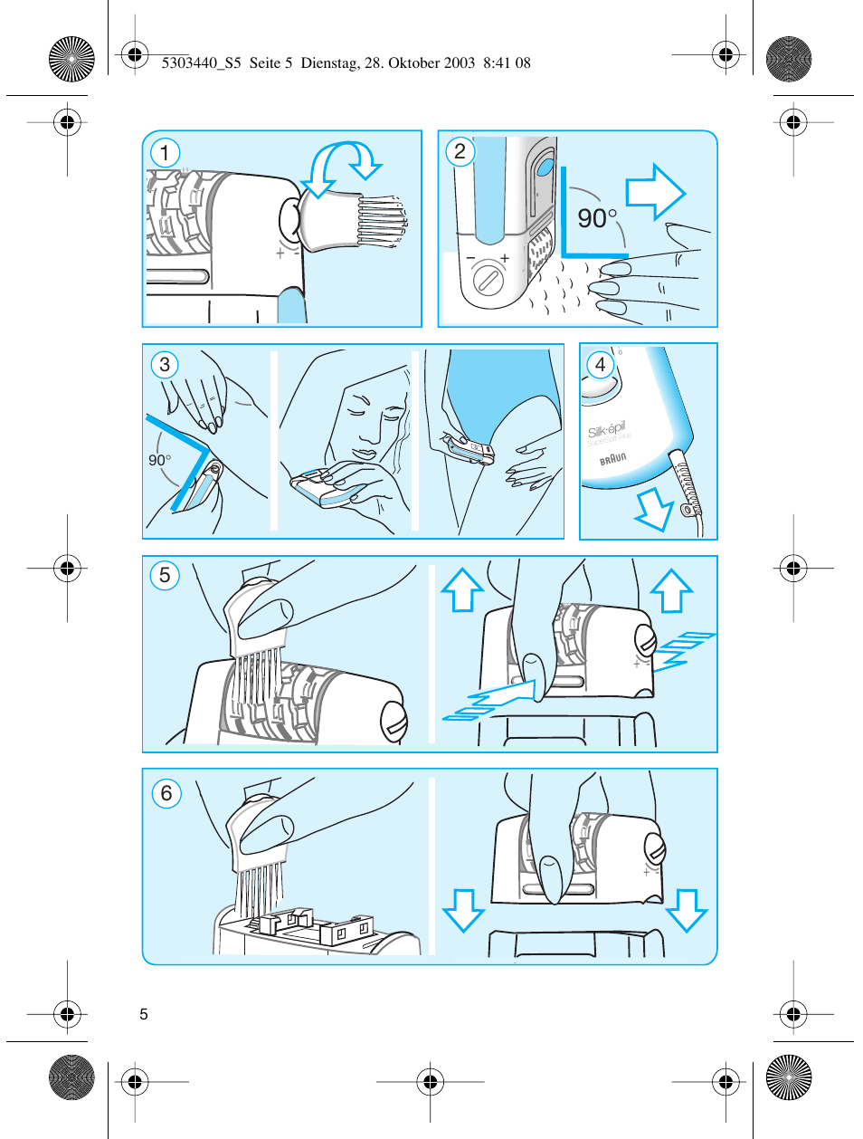 Braun Silk-épil SuperSoft User Manual | Page 4 / 42