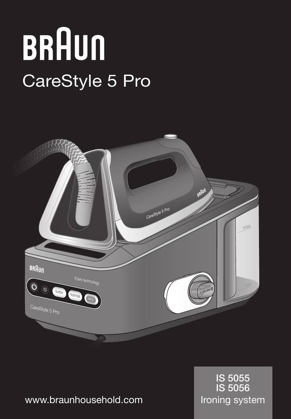 Braun CareStyle 5 Pro IS 5055 User Manual | 95 pages