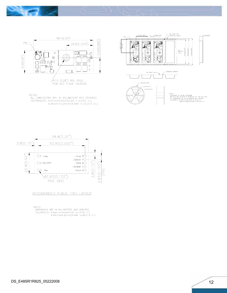 Delta Electronics E48SR User Manual | Page 12 / 15