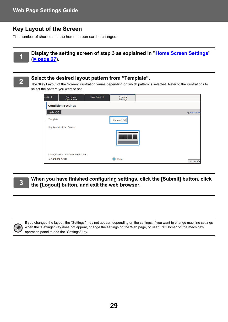 Sharp MX-6070N User Manual | Page 29 / 38