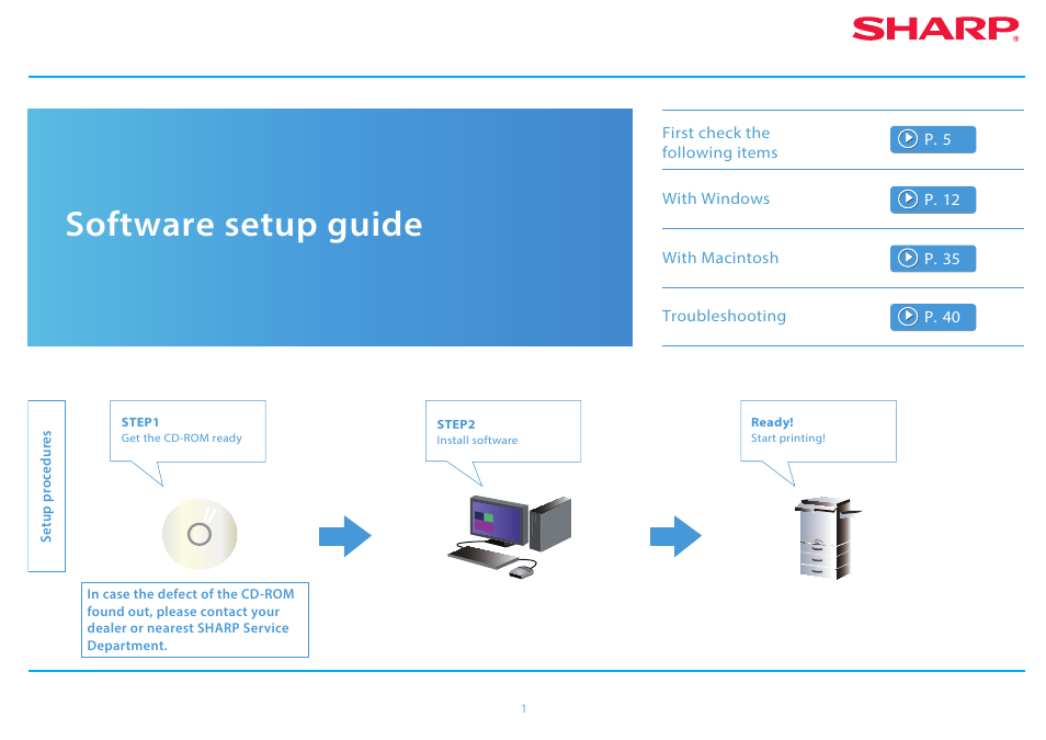 Sharp MX-6070N User Manual | 46 pages