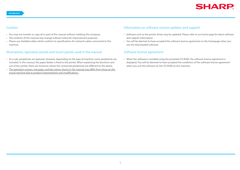 Sharp MX-6070N User Manual | Page 3 / 46