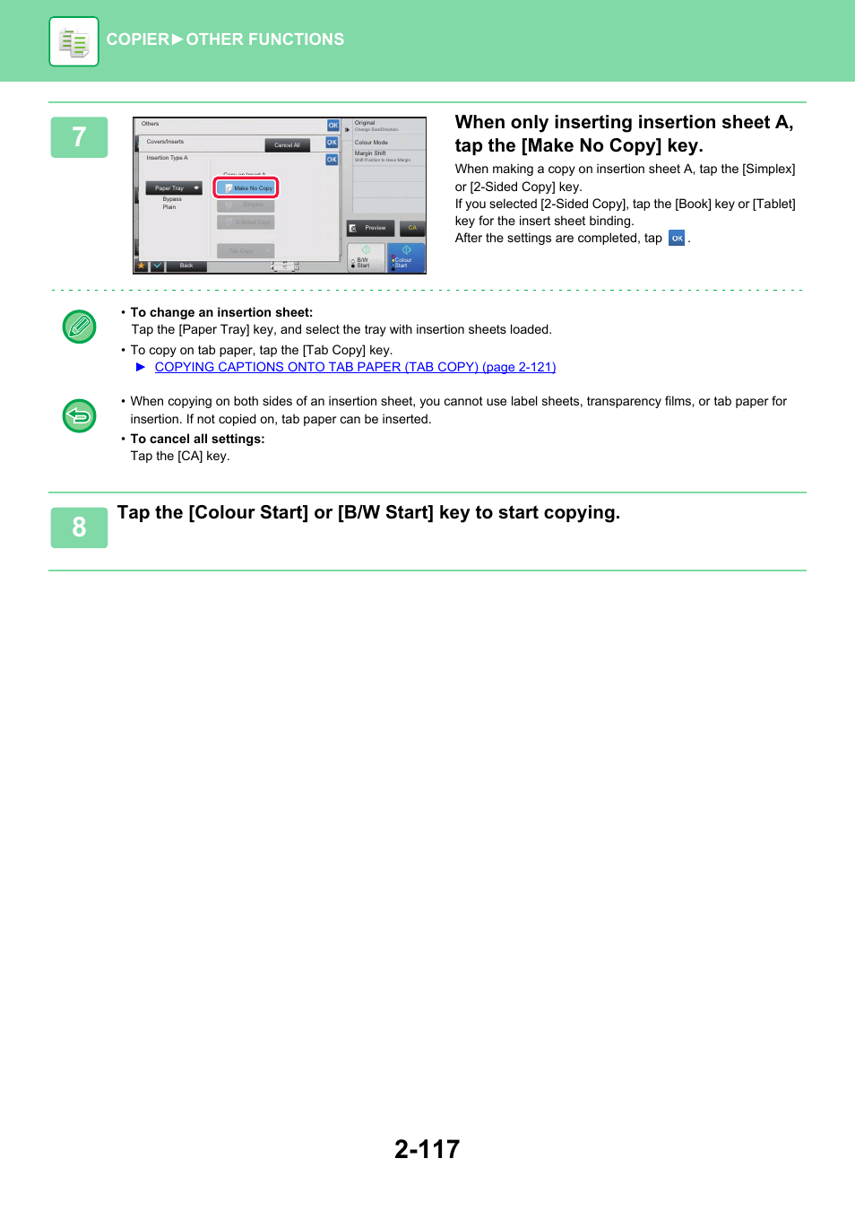 Copier ► other functions | Sharp MX-6070N User Manual | Page 281 / 935