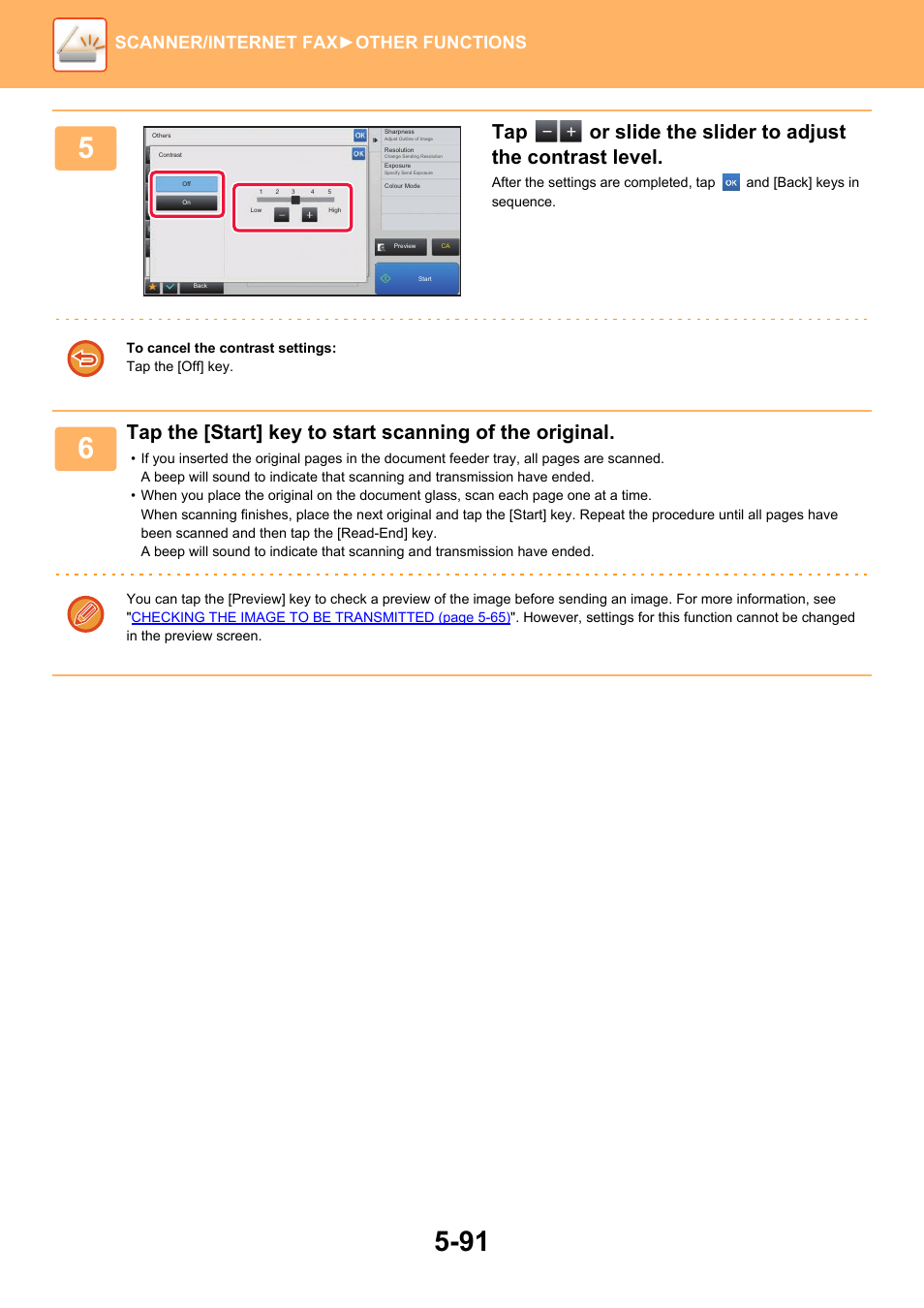 Scanner/internet fax ►other functions | Sharp MX-6070N User Manual | Page 620 / 935