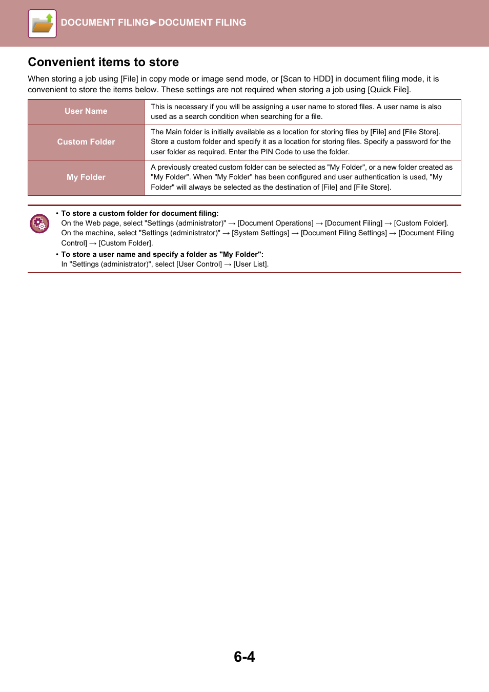 Convenient items to store | Sharp MX-6070N User Manual | Page 684 / 935