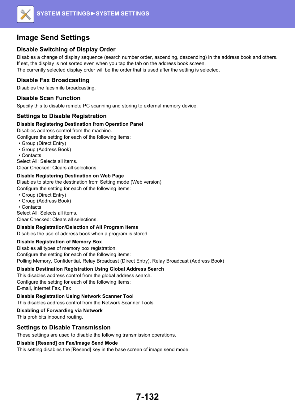 Image send settings | Sharp MX-6070N User Manual | Page 847 / 935