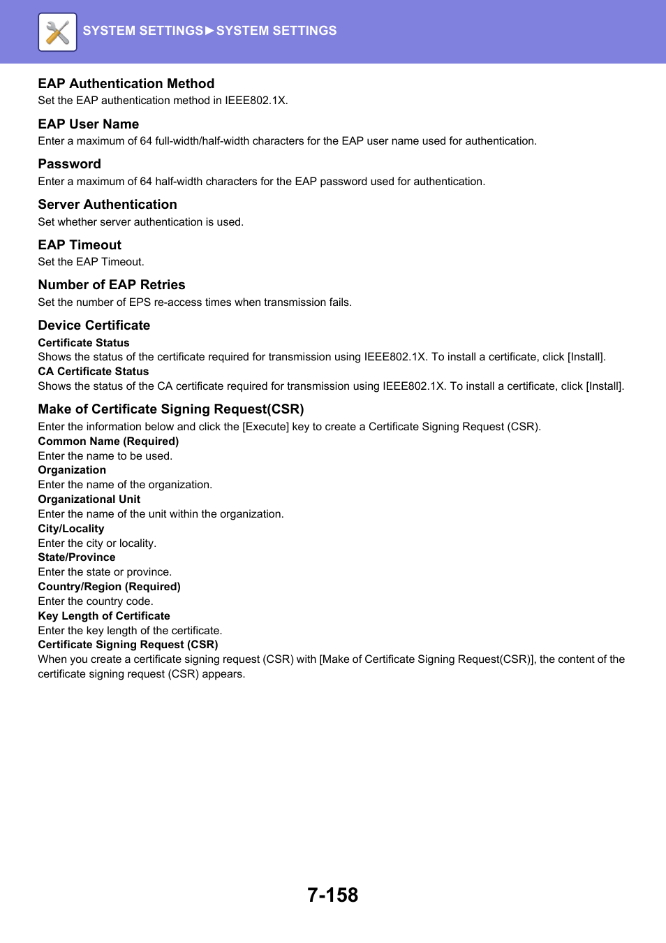 Sharp MX-6070N User Manual | Page 873 / 935