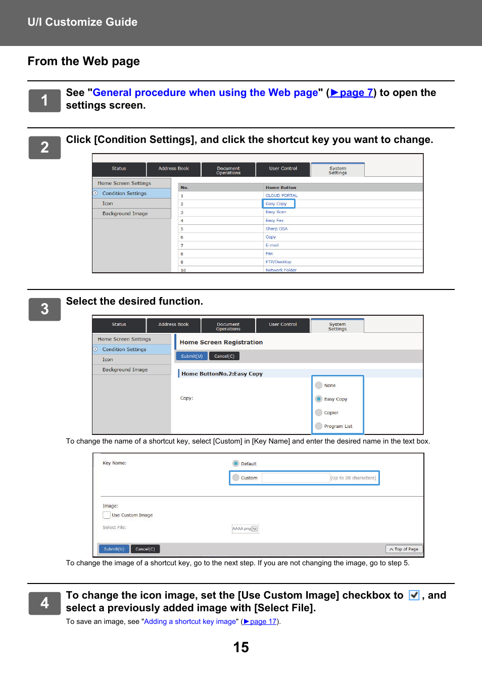 Sharp MX-6070N User Manual | Page 15 / 34