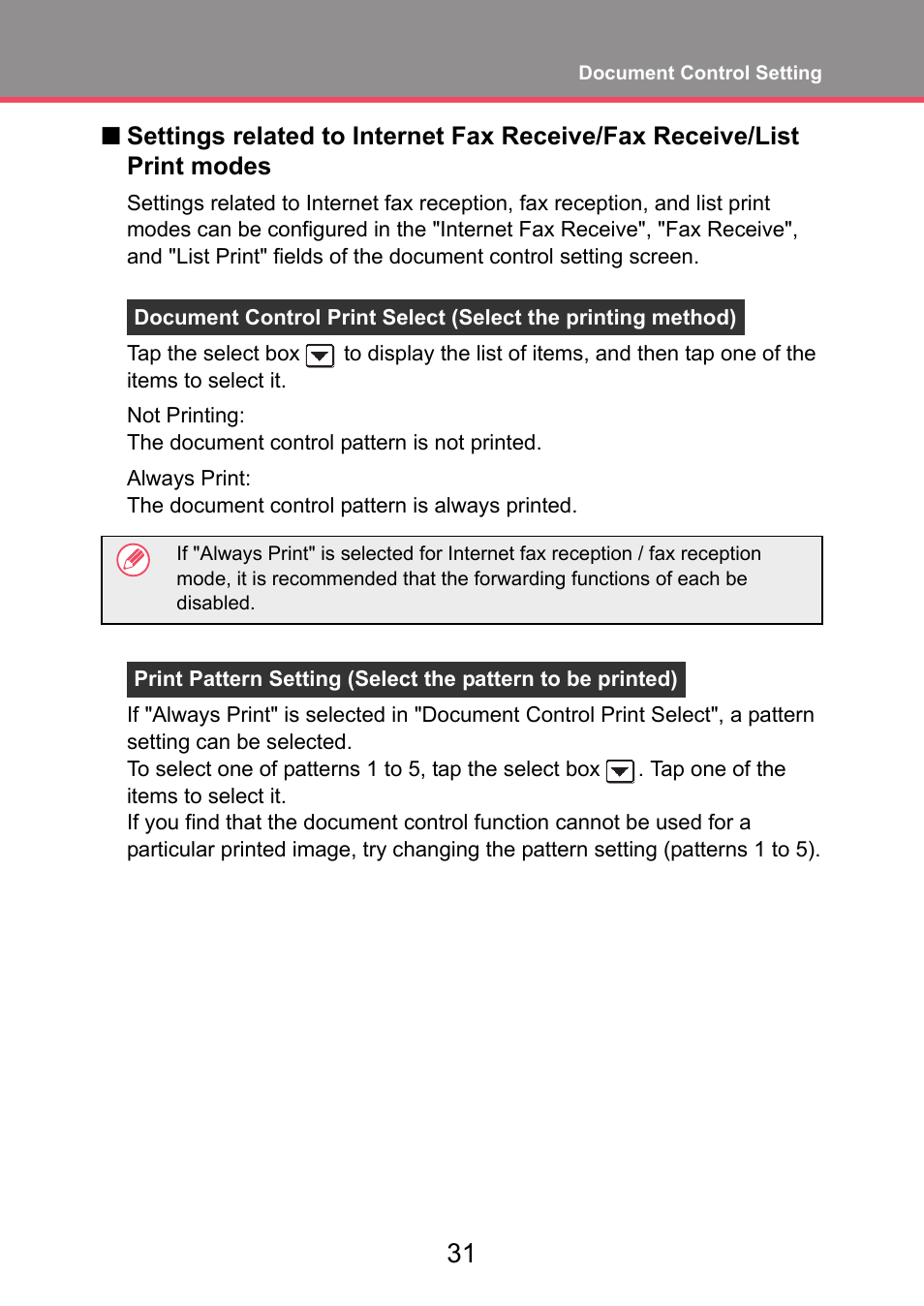 Sharp MX-FR52U User Manual | Page 33 / 39