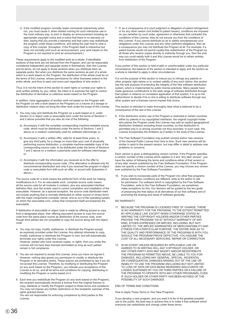 Sharp PN-60TW3 User Manual | Page 36 / 43